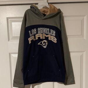 NFL Los Angeles Rams Kids Hoodie - Gray, Blue, and Tan
